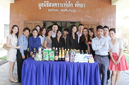 Holiday Inn Pattaya Sales & Marketing Department recently visited Pattaya Orphanage to donate necessities such as cooking ingredients and baby products to the institute as part of their commitment to support and care for local community needs.