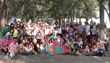 Three schools on a fun beach day out.