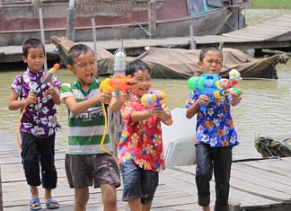 The annual Songkran festival, which heralds the traditional beginning of the Thai New Year, begins today throughout the country. Locally, however, the official celebrations take place nearly a week later, on April 18 in Naklua and April 19 in Pattaya.
