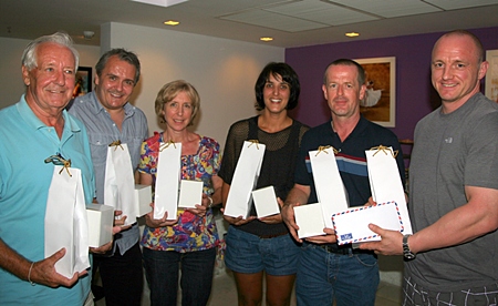 The team from the Father Ray Foundation took first prize.