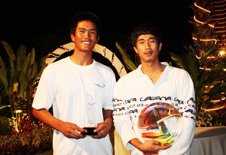 Keerati Bualong, left, TOG Regatta regular and Asia Pacific Laser Champion, is set to represent Thailand at London 2012 after taking part in an upcoming Olympic Qualifying event in May.