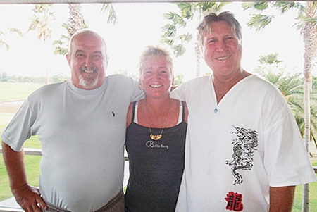 John, Suzi and Rosco.