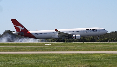 Qantas Airbus A330.