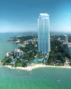 An artist’s impression of The Palm Wongamat.