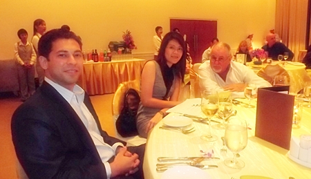 Karan Khanijou, vice president in charge of investment sales for Jones Lang LaSalle Hotels; sits with Kanokratch and David Bell, managing director of Ra-Kahng Associates Limited.
