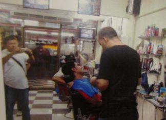 Iraqi Matham Jabar Jooda Al-Omairi has been arrested for the heinous crime of cutting people’s hair.