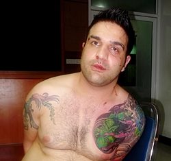 Iranian Seyedmohammad Nejatiabkenar has been arrested for allegedly stabbing a Frenchman for bumping him while dancing.