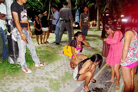 Friends of the deceased are in shock at the scene of the accident. 