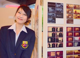 Risra Thanachat who studies at the Multimedia Faculty of Liberal Arts at Asian University.