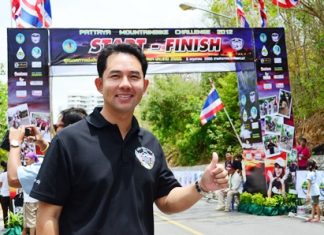 City Mayor Ittipol Kunplome was an enthusiastic supporter of the event.