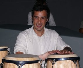 Bongo drummer.