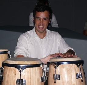 Bongo drummer.