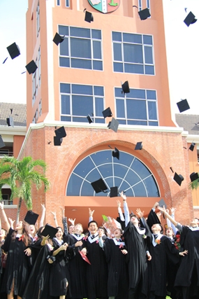 Cap and Gown Ceremony.