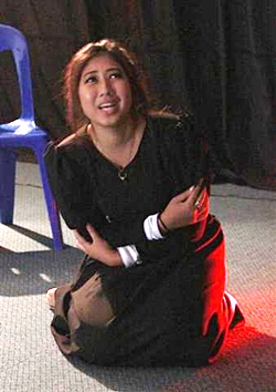 A bewitching performance by an IB student.