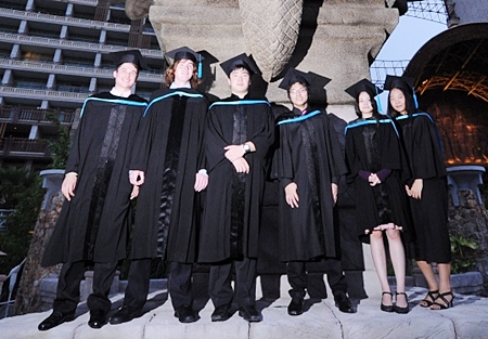 St Andrews’ students graduate at the Centara Mirage Resort.