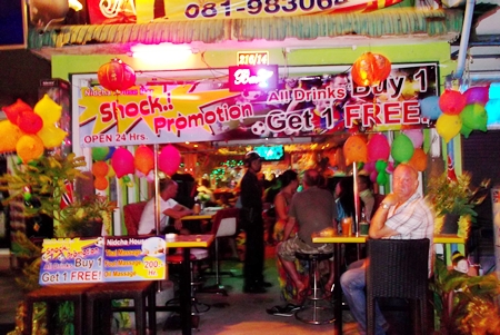 One of a handful of bars that decided to ignore the ban on alcohol sales during the recent elections. 