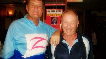 Sunday’s winner Lou, left, with Colin Davis. 