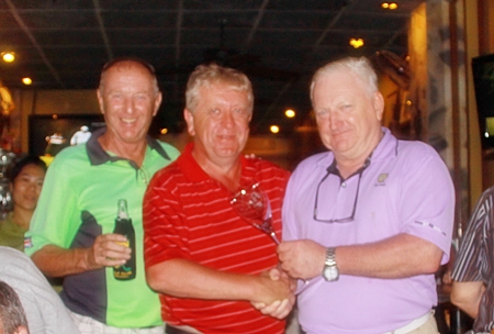 Colin, Nick Handscombe & Steve.