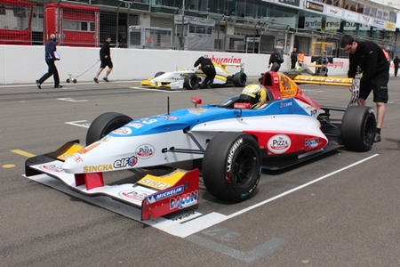Sandy Stuvik lines up on the grid at the Nürburgring in Germany, Friday, June 22. 