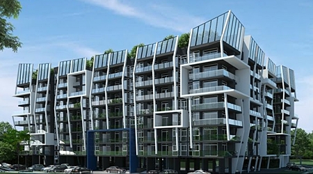 Artist’s impression of the completed The Feelture development. 