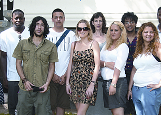 Students and teachers from Waltham Forest College in the United Kingdom made their second trip to Thailand to spend one week volunteering at the Father Ray Foundation recently. During their time in Pattaya they received training in disability and visual awareness in readiness for the time they would spend with the blind students. The UK students also took the children of the Father Ray Foundation to the beach, the zoo and while the children were at school they planted vegetables on the farm.