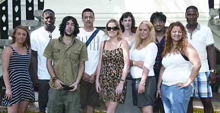 Students and teachers from Waltham Forest College in the United Kingdom made their second trip to Thailand to spend one week volunteering at the Father Ray Foundation recently. During their time in Pattaya they received training in disability and visual awareness in readiness for the time they would spend with the blind students. The UK students also took the children of the Father Ray Foundation to the beach, the zoo and while the children were at school they planted vegetables on the farm.