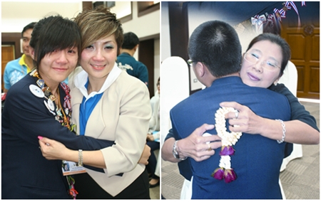 The ceremony of honouring the parents was emotionally charged as the children for once realised that it is only their parents who can give them unconditional love.