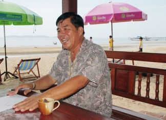 Prida Chareonpak, fisherman-turned-conservationist, has dedicated the second half of his life to rehabilitating the environment around Talu Island. (Photo Credit: Ton Gerrits)