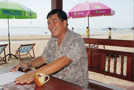 Prida Chareonpak, fisherman-turned-conservationist, has dedicated the second half of his life to rehabilitating the environment around Talu Island. (Photo Credit: Ton Gerrits)