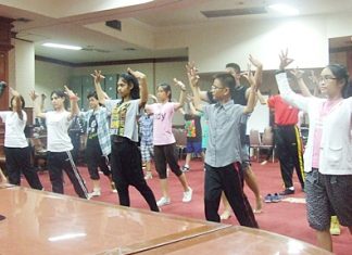 Young ambassador hopefuls perform beautifully, even though they’ve only had a very short time to practice.