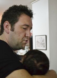 The attack came just months after Adam missed the birth of his son Benjamin last September, after a motorbike crash left him in a coma and needing extensive surgery to rebuild his face.