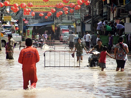 The No. 1 issue on many people’s lists - flooding - ranks almost as high on Mayor Itthiphol’s. He repeated a familiar refrain from the past four years, saying the city needs more pumps and needs to clear blocked drainage canals. 
