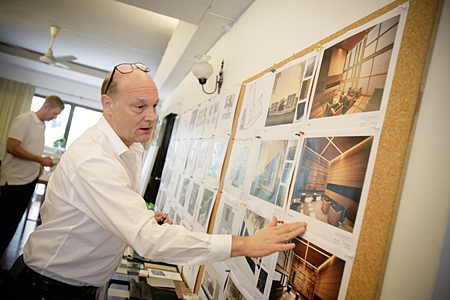 Award winning architect Stephen O’Dell unveils his interior designs for Southpoint.