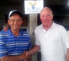 Bruce Funk, left and Dougie Powell. 