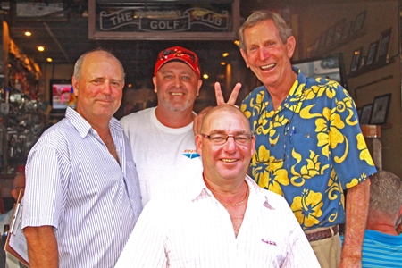 Bob Watson, Dale Shier, Micky “V” Beresford and Ian Smith.