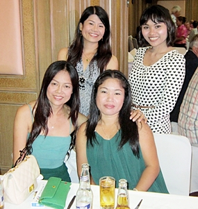 Lovely ladies from the PSC all dressed to kill.