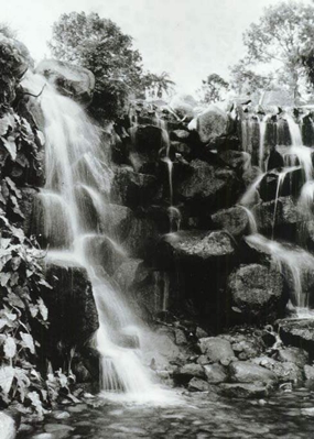 Slow shutter speed with tripod. 