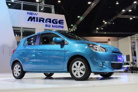 Our Mitsu Mirage. 