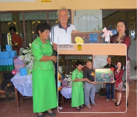 The paintings are Khao Bi Sri originals.