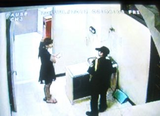 Police released this security camera image of the suspect and predict an imminent arrest.