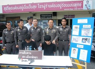 Woranat Phuengphai and Pakorn Ruengruen have been arrested for their alleged involvement in the shooting death of Nathee Kerthong.
