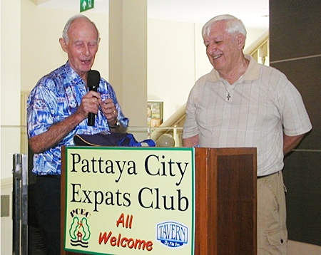 Roger and past chairman Richard Smith share some of the lighter moments of the cruise which they took with their partners, from Singapore to Bali, on the Royal Caribbean’s Legend of the Sea.  Roger suggested www.vacationstogo.com for more information on cruises around the world.
