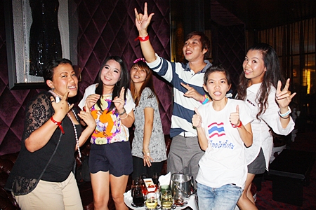 Fans are up out of their seats, dancing the night away during the live show.