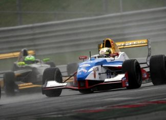 Sandy Stuvik in action at the RedBull Ring in Austria, Sunday, August 26.