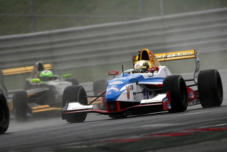 Sandy Stuvik in action at the RedBull Ring in Austria, Sunday, August 26. 