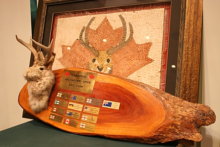 The famous Jackalope trophy.