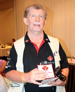 Division 3 winner John Gibson.