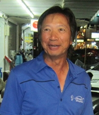C Flight winner Henry Wong.