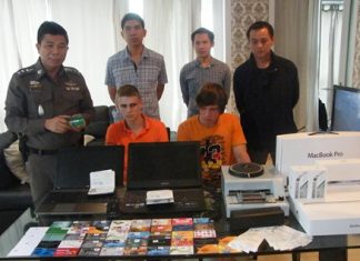 Estonians Maksim Prijatkin and Aleksandr Melnik are suspected of being part of a larger fraud ring that may involve Thai nationals.