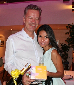 Special wishes from special person. Ingo and Natthakarn are anxiously awaiting 12.12.12 when they become one.